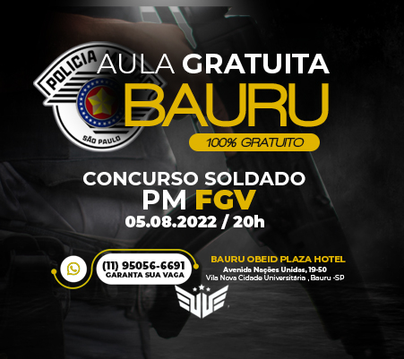 Banner aula gratuita bauru
