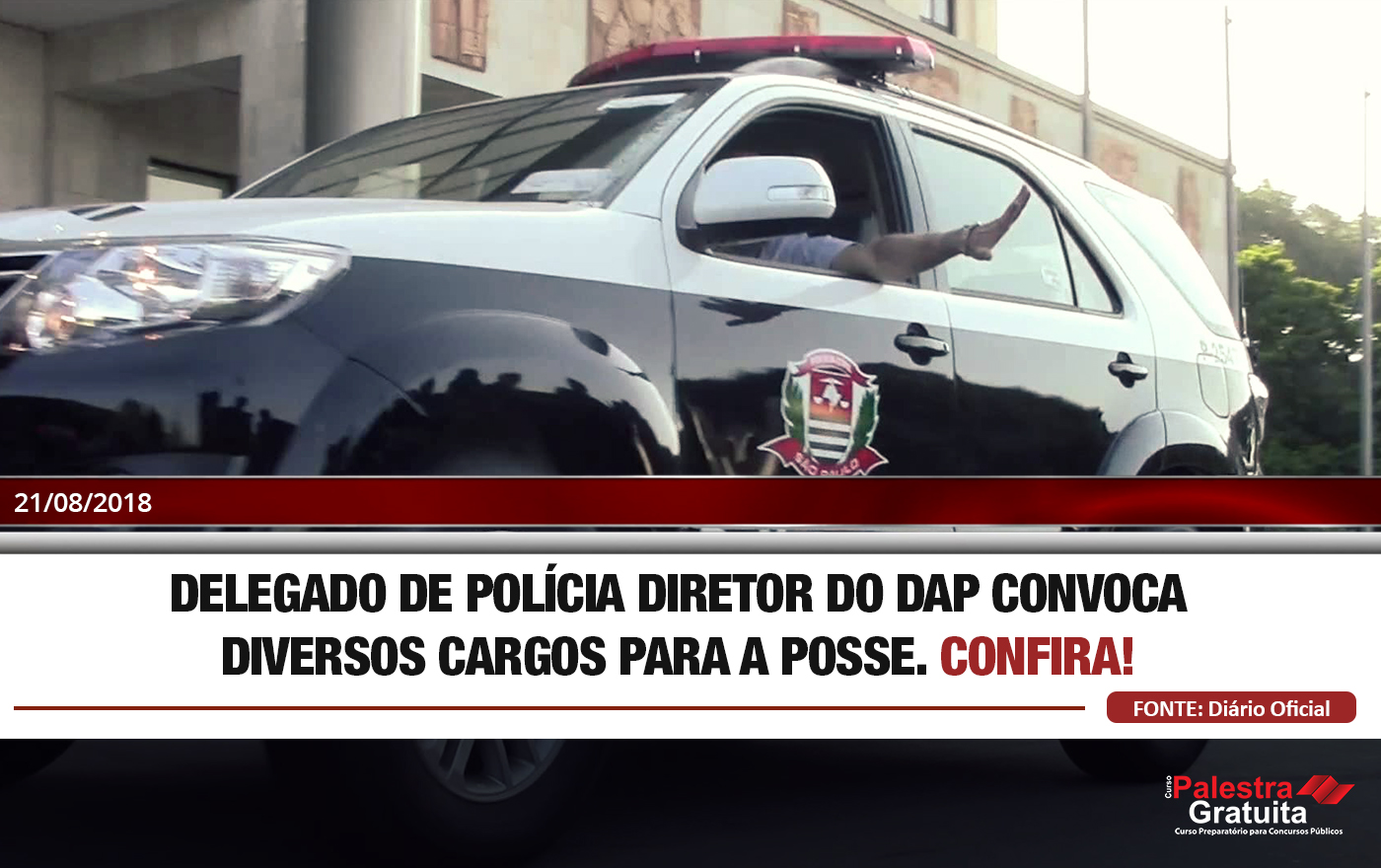 CONCURSO DA POLÍCIA CIVIL SP – CONVOCAÇÃO