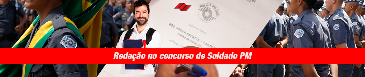 Planejamento de Estudos – Redação no concurso de Soldado PM