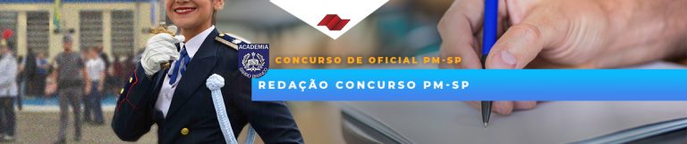 redação concurso pm