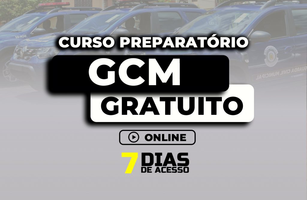 banner curso gcm gratuito