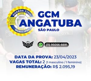 Concurso para Guarda Municipal de Agatuba