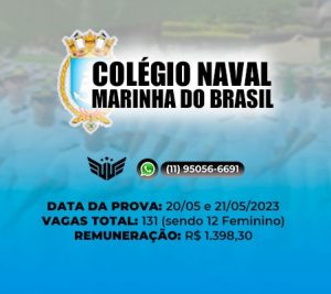 concurso para colégio naval da Marinha