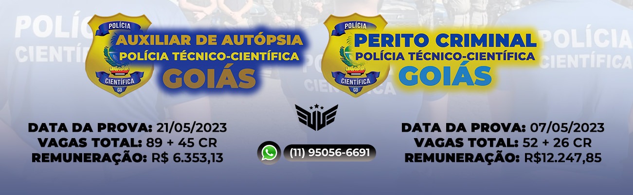 Como Funciona o Concurso para Perito Criminal de 3ª Classe e Auxiliar de Autópsia da Polícia (SPTC) de GO