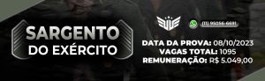 Concurso para Sargento do Exército