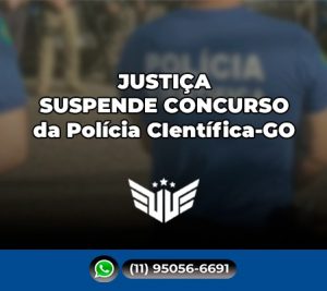 Justiça suspende concurso