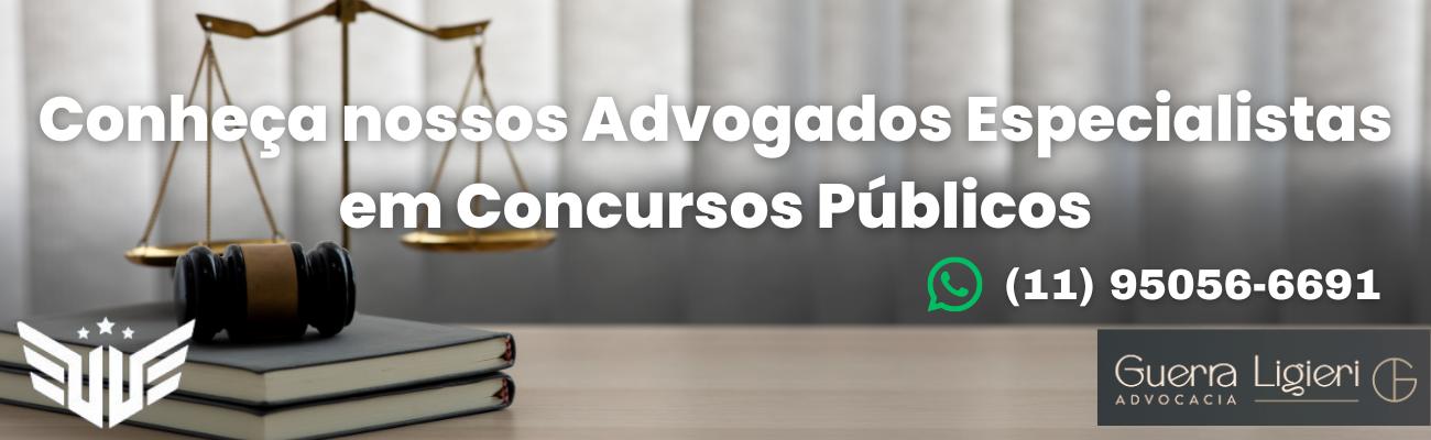 Conheça nossos Advogados Especialistas em Concursos Públicos