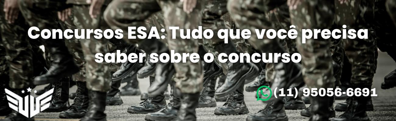 Concursos ESA: Tudo que você precisa saber sobre o concurso