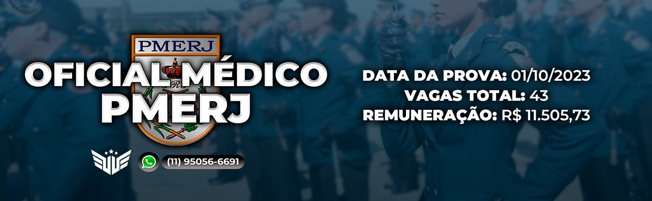 COMO FUNCIONA O CONCURSO PARA OFICIAL MÉDICO DA PM RJ